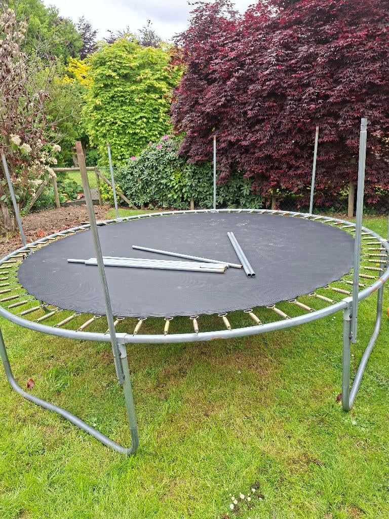 Trampoline 305cm kan nog jaren mee, Ophalen, Gebruikt