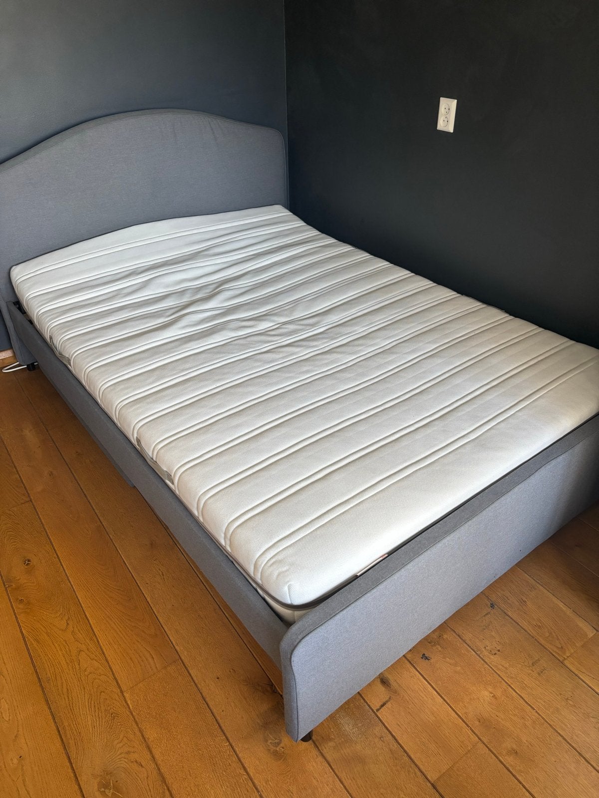 IKEA Hauga bed 140x200 met 2 opberglades, Ophalen, Gebruikt, Tweepersoons, 140 cm