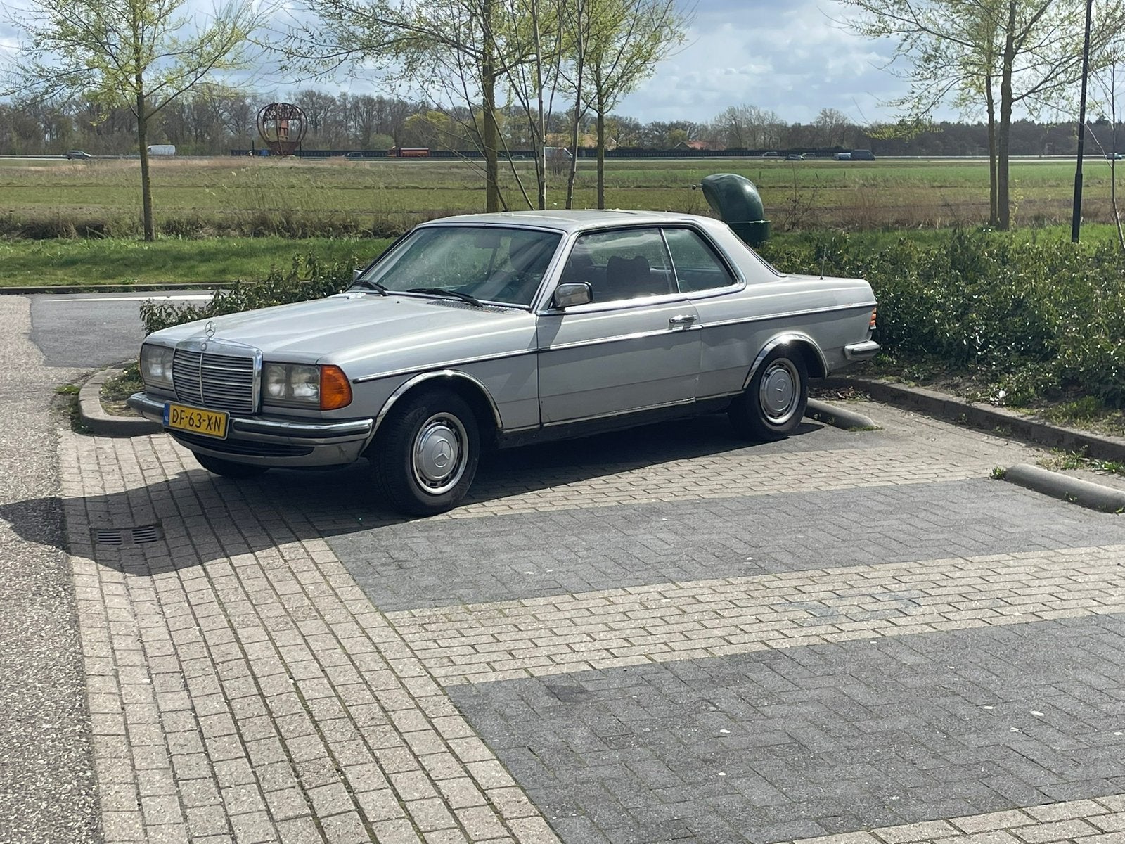 Mercedes-Benz 200-Serie 2.3 230 C 1979 Grijs, Auto's, 4 stoelen, 2307 cc, Origineel Nederlands, Handgeschakeld