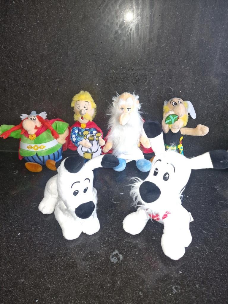 Asterix & Obelix Knuffels - Complete Set?, Ophalen of Verzenden, Gebruikt, Overige typen