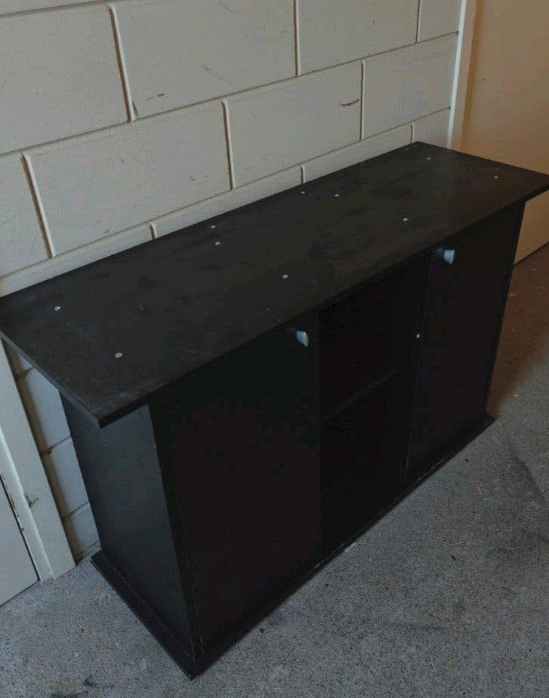 aquarium kast bruin en zwart 120x41x58, Ophalen