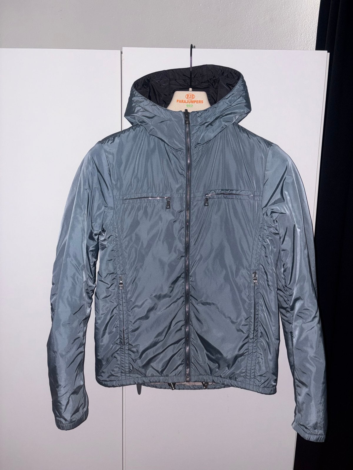 Prada revirsible jacket - Maat S, Kleding | Heren, Ophalen of Verzenden, Zo goed als nieuw, Maat 46 (S) of kleiner, Blauw