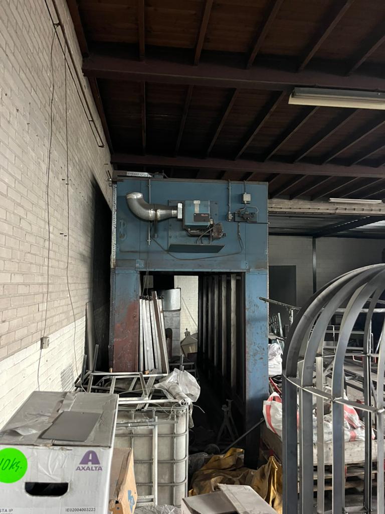 Te koop poedercoat oven, Verzenden