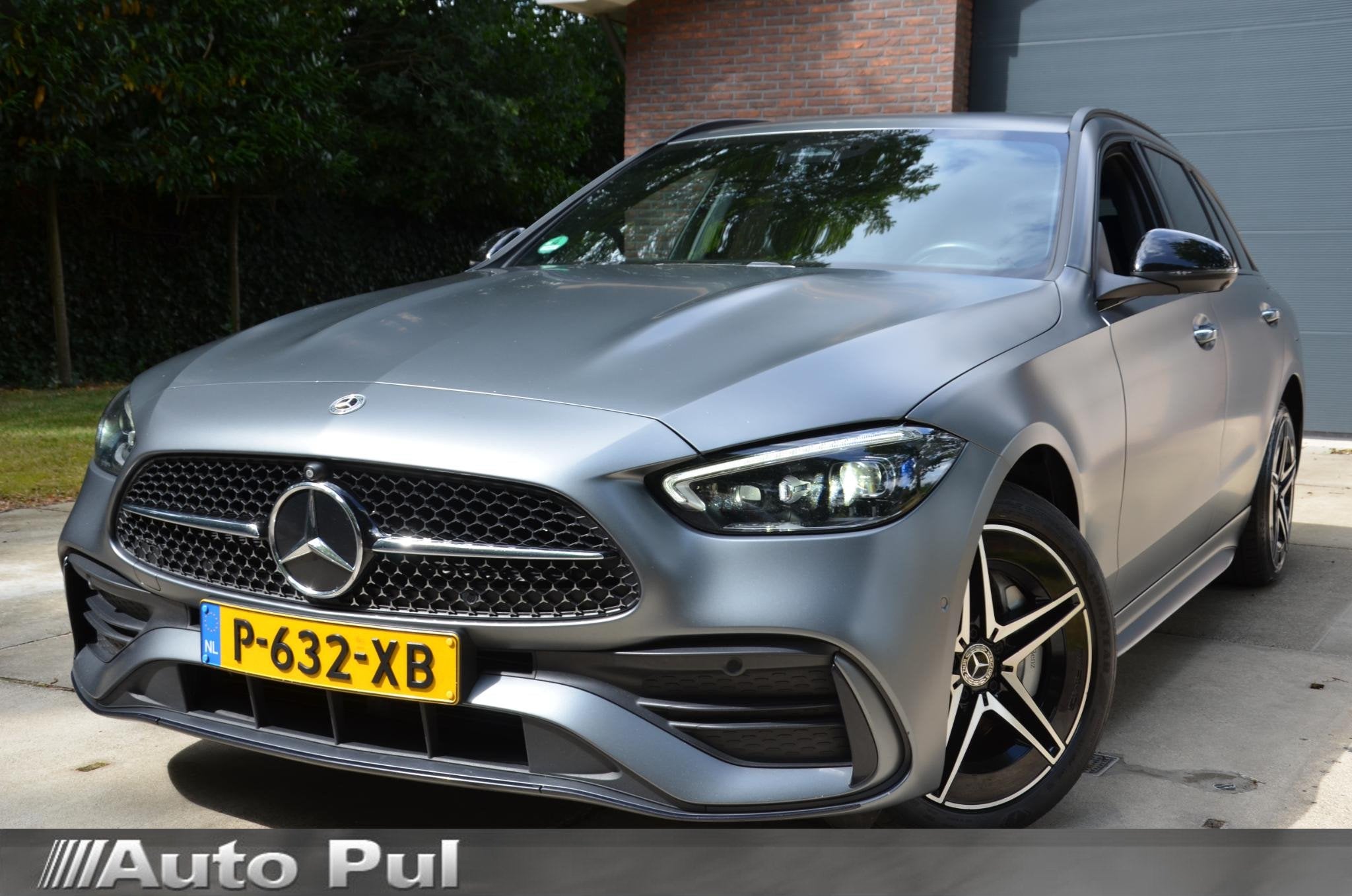 Mercedes-Benz C-klasse Estate 300 e AMG Line Automaat/Navi/P, Auto's, Automaat, Euro 6, 4 cilinders, Hybride Elektrisch/Benzine