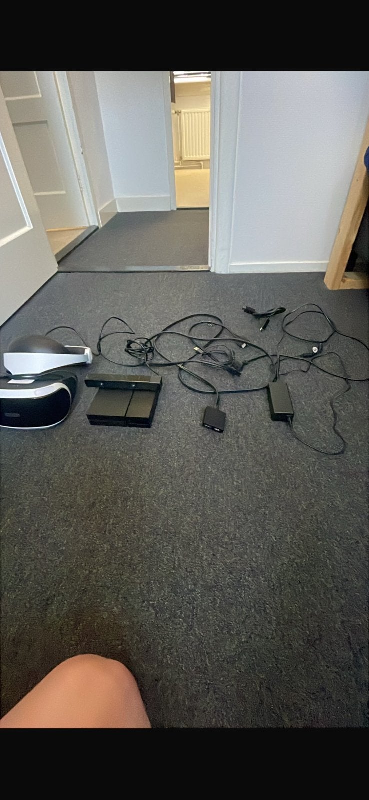 Goed werkende vr bril volr de ps4 werkt op ps4controler, Spelcomputers en Games, Ophalen, Gebruikt, Telefoon