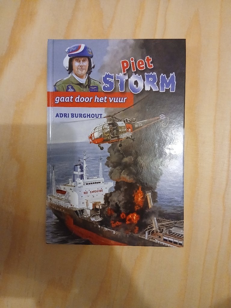 Piet Storm gaat door het vuur - Adri Burghout, Boeken, Adri Burghout, Nieuw, Ophalen of Verzenden, Fictie