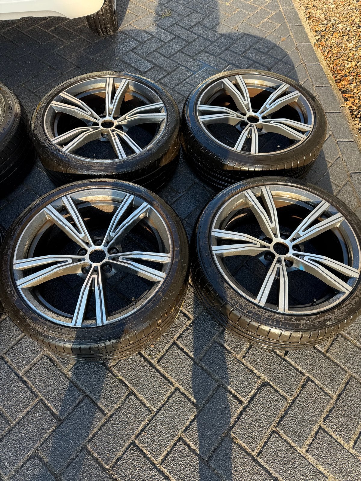 Origineel BMW 19 inch velgen G20 G21 G22 G23 5x112 breedset, Gebruikt, Banden en Velgen, 235 mm, Personenwagen