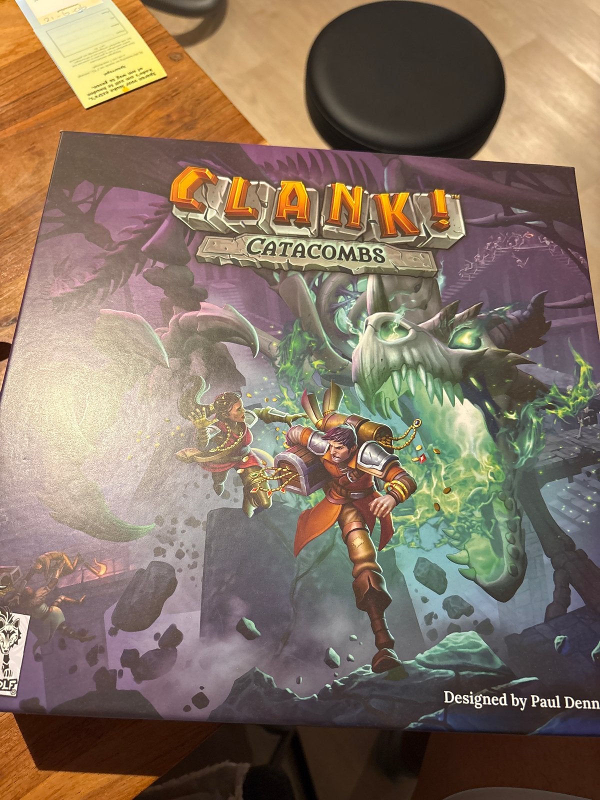 Clank! Catacombs Bordspel - Zo goed als nieuw, Een of twee spelers, Ophalen of Verzenden, Zo goed als nieuw