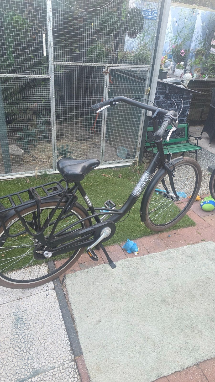 static damesfiets met versnellingen, Ophalen, Versnellingen, Static, 53 tot 56 cm