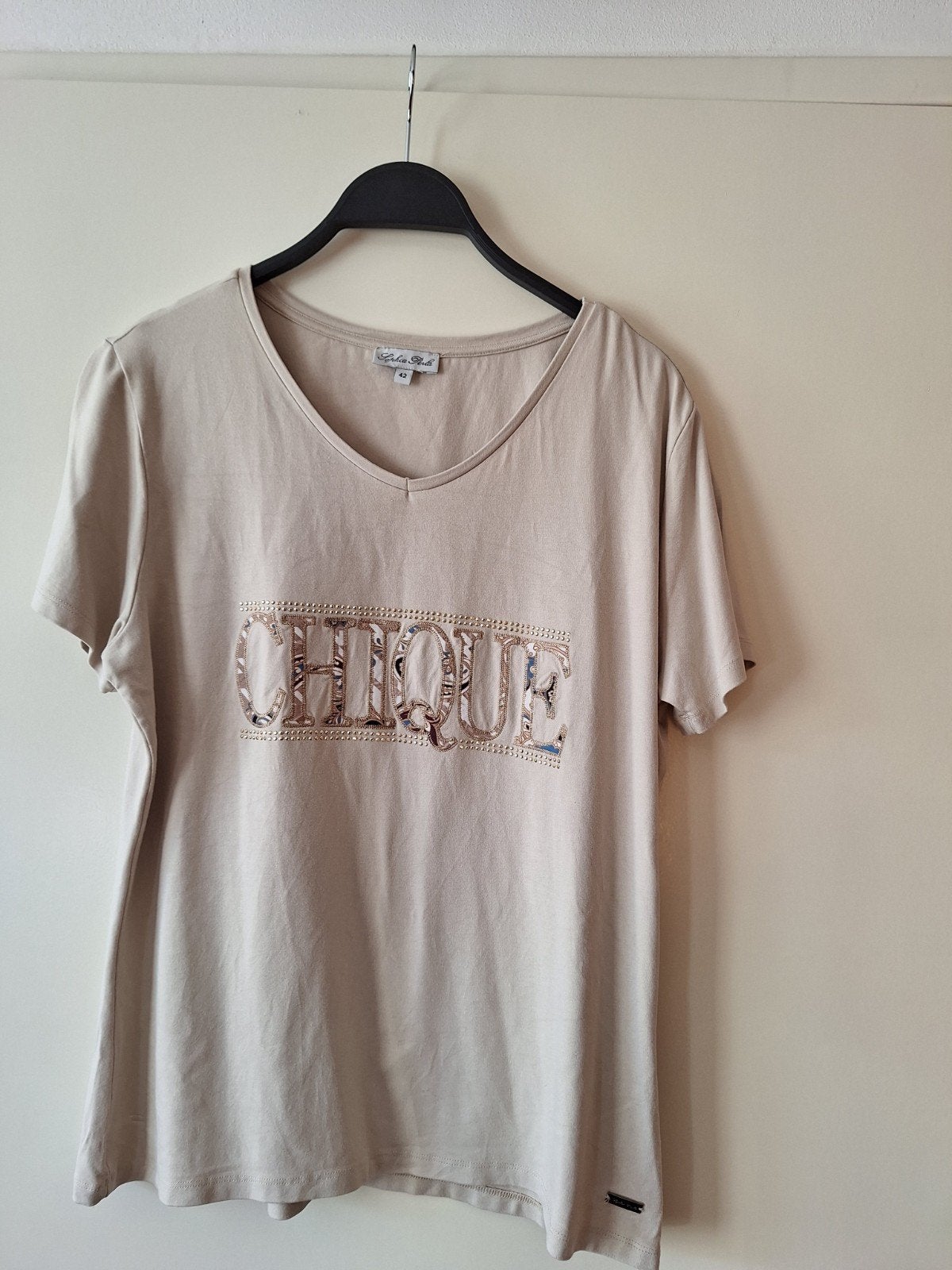 Dames shirt Sophia Perla maat 42, Ophalen of Verzenden, Zo goed als nieuw, Maat 42/44 (L), Korte mouw