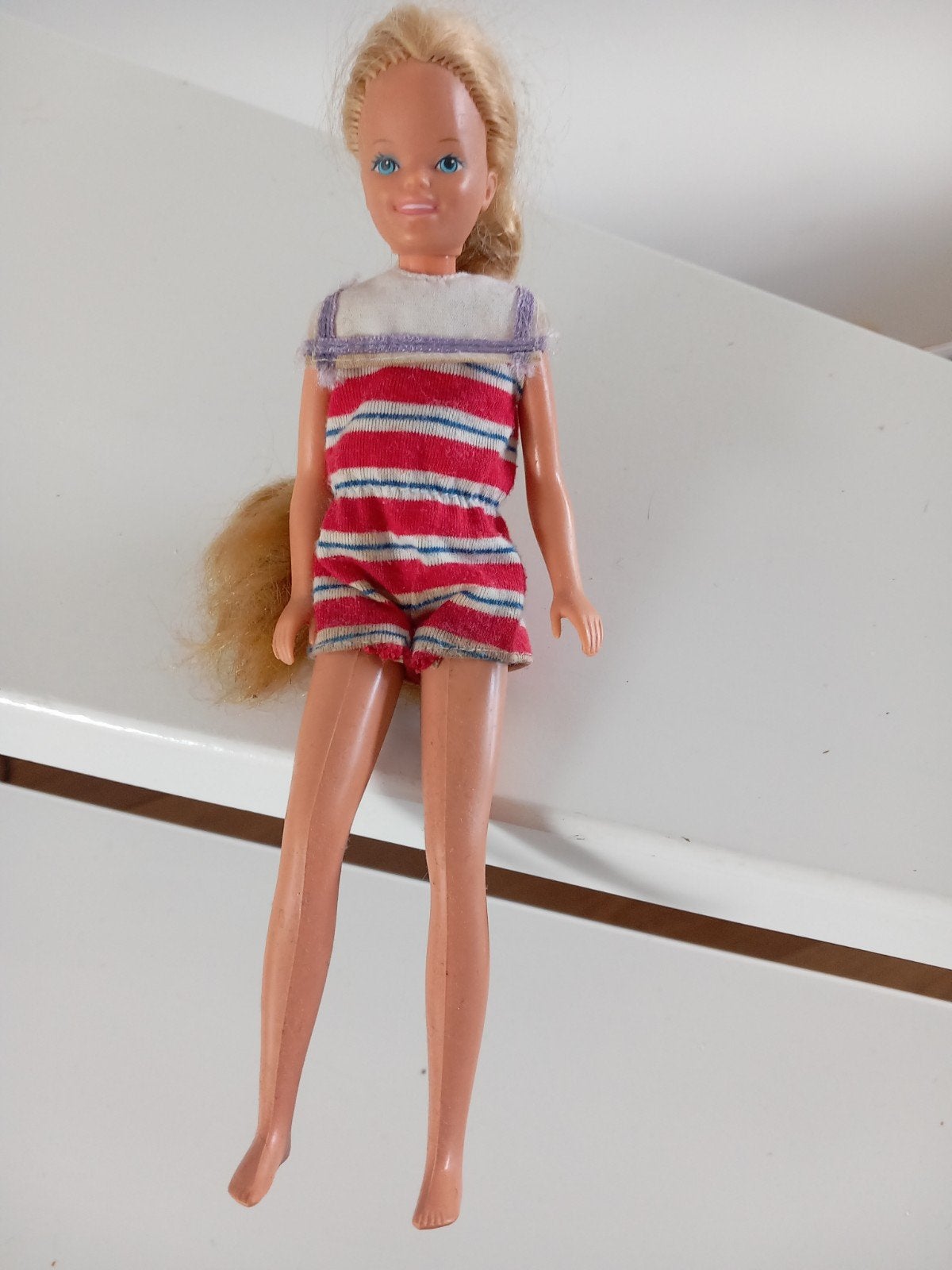 Skipper barbie jaren 70, Ophalen of Verzenden, Zo goed als nieuw, Barbie