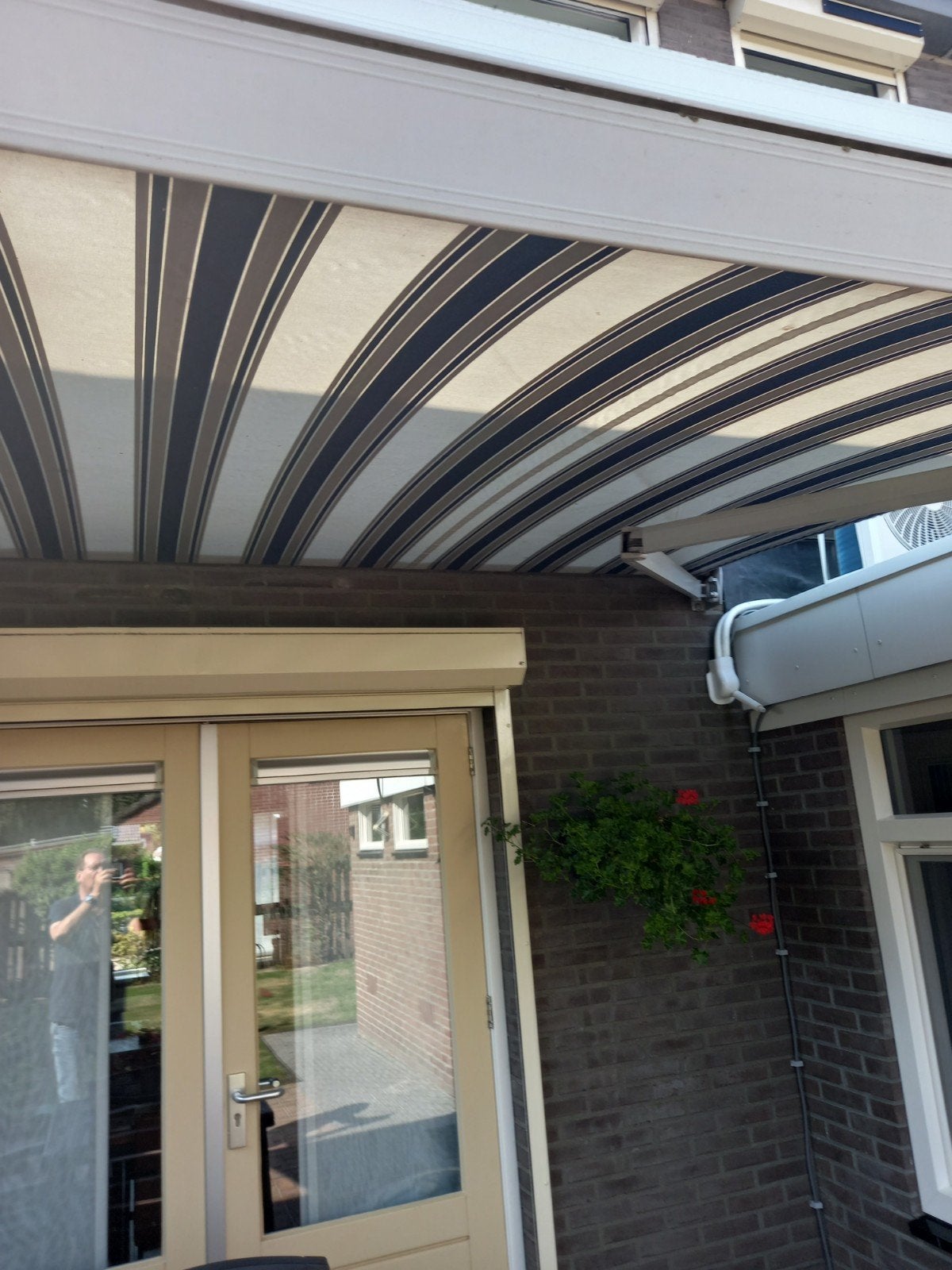 Uitvalscherm, Tuin en Terras, Zonneschermen, Ophalen, Gebruikt, Uitvalscherm