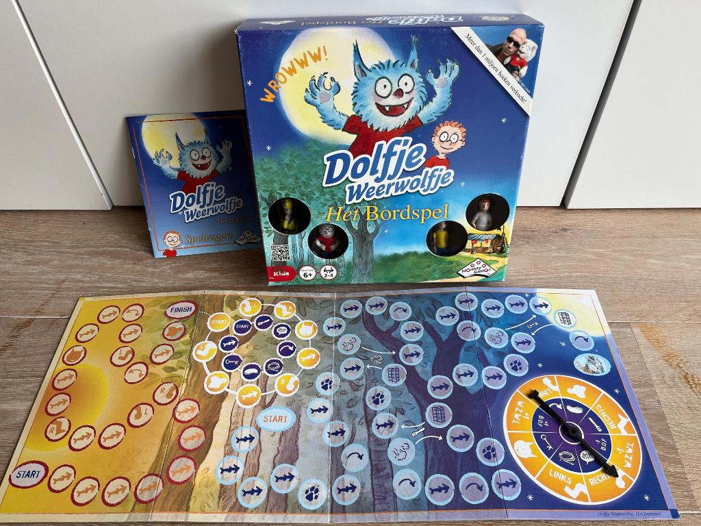 Dolfje Weerwolfje bordspel (compleet met handleiding), Hobby en Vrije tijd, Gezelschapsspellen | Bordspellen, Een of twee spelers
