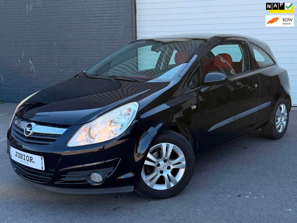 Opel Corsa 1.4-16V White Edition VOLLEDIGONDERHOUD/CRUISE/AI, Auto's, Opel, Bedrijf, Te koop, Corsa, ABS, Airbags, Airconditioning