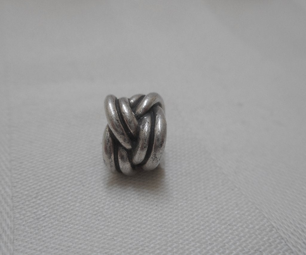 Zilveren Pandora Charms Forget-Me-Knot Charm nr.713, Verzenden, Pandora, Zo goed als nieuw, 1 bedel