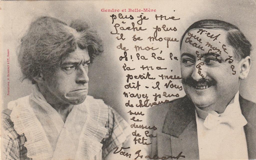 ONDEUGEND HUMOR UIT 1904 OUDE ZEER MOOIE KAART KN444, Verzamelen, Ophalen of Verzenden, Voor 1920, Gelopen, Overige thema's