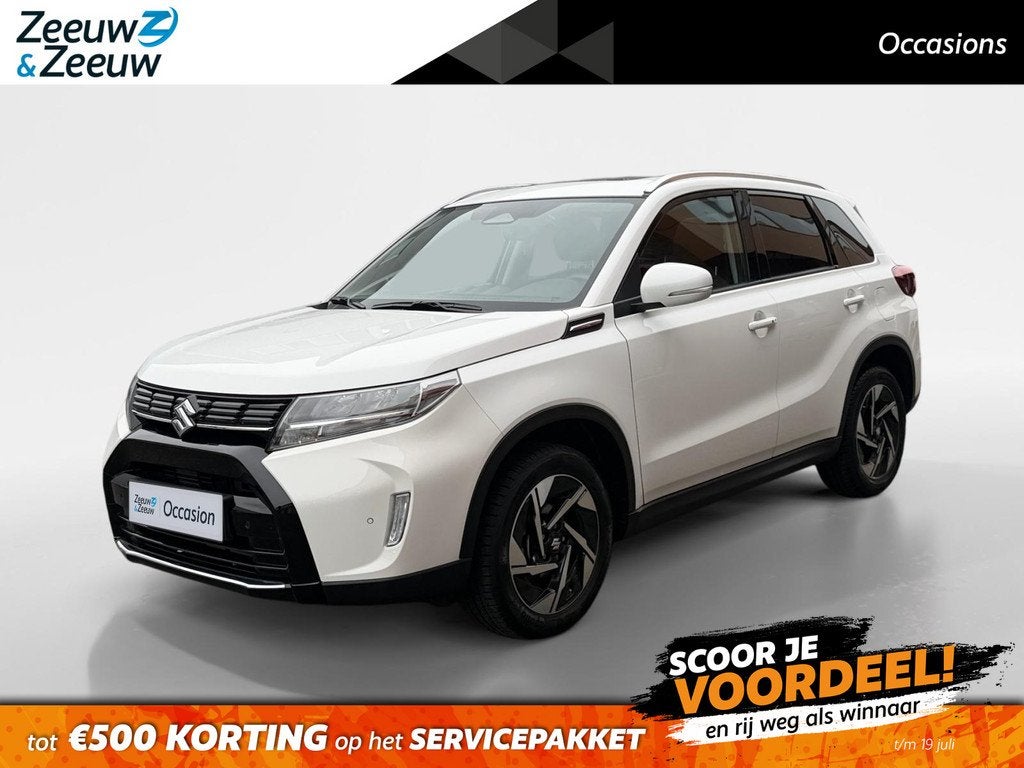 Suzuki Vitara 1.5 Hybrid Style 116PK AUTOMAAT SUNROOF! | Nav, Auto's, Suzuki, 12 maanden, Gebruikt, 4 cilinders, 400 kg