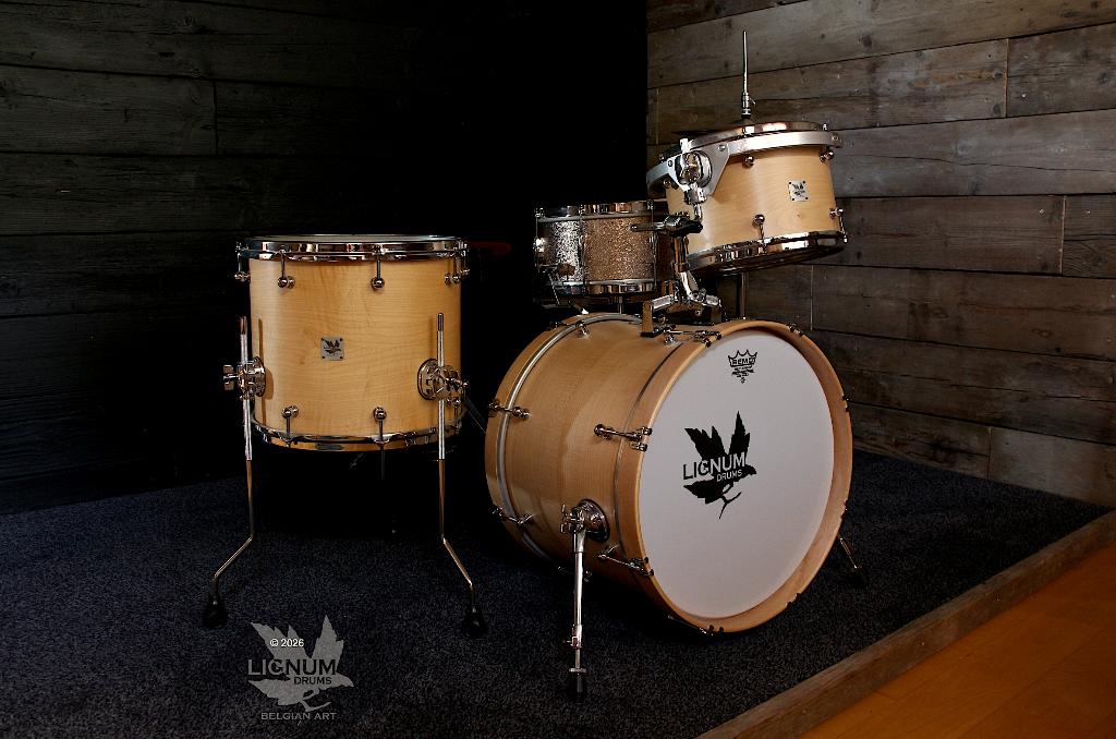 Lignum drum kit Nieuw promo, Muziek en Instrumenten, Drumstellen en Slagwerk, Ophalen, Zo goed als nieuw, Overige merken