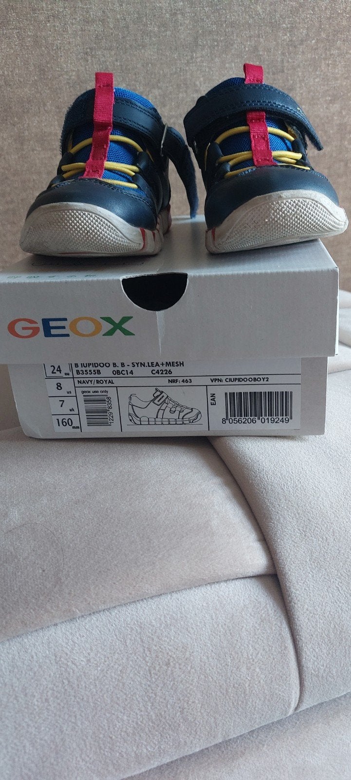Geox sneakers voor jongens, maat 24 en 26, Kinderen en Baby's, Kinderkleding | Schoenen en Sokken, Gebruikt, Sportschoenen, Ophalen of Verzenden