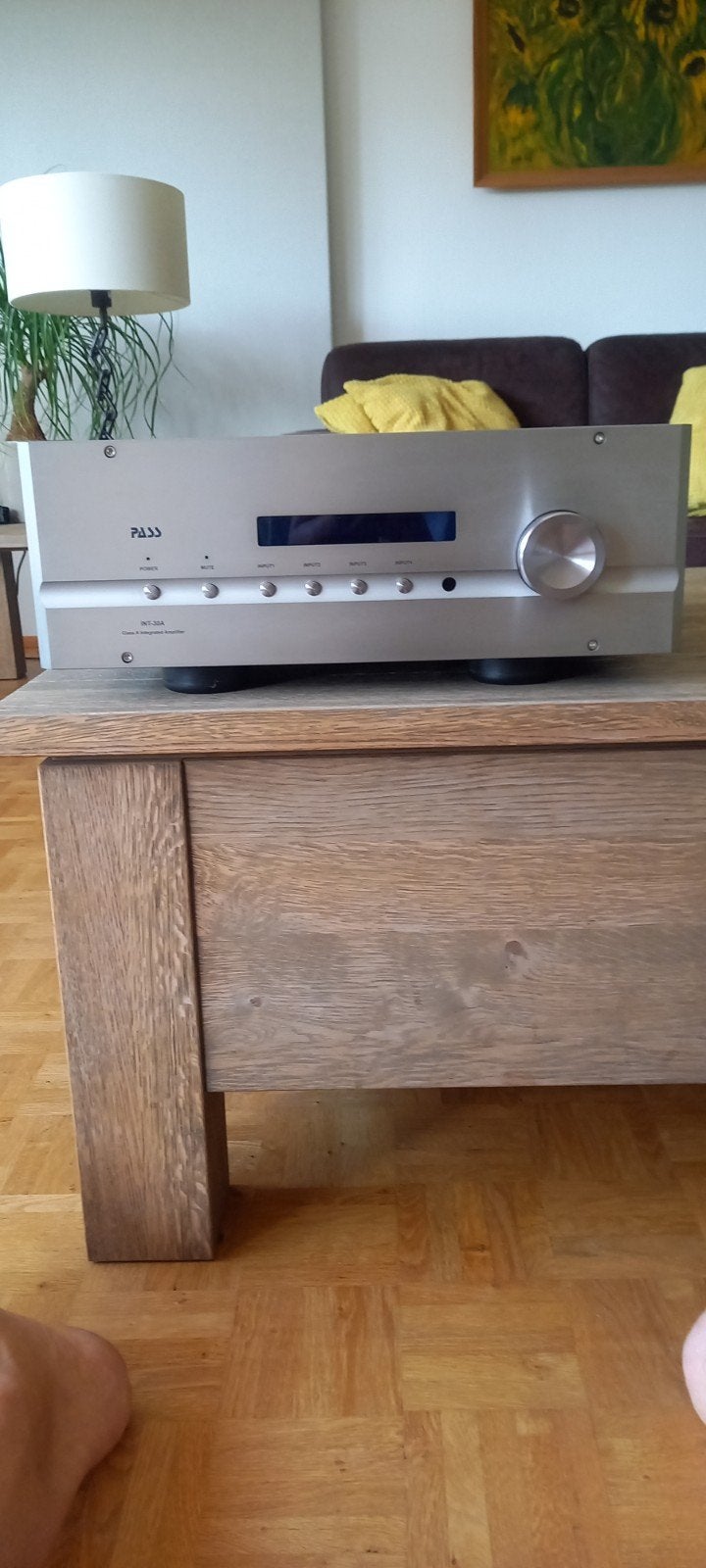 Pass Labs INT-30A Class A versterker, Audio, Tv en Foto, Zo goed als nieuw, 120 watt of meer, Stereo, Ophalen