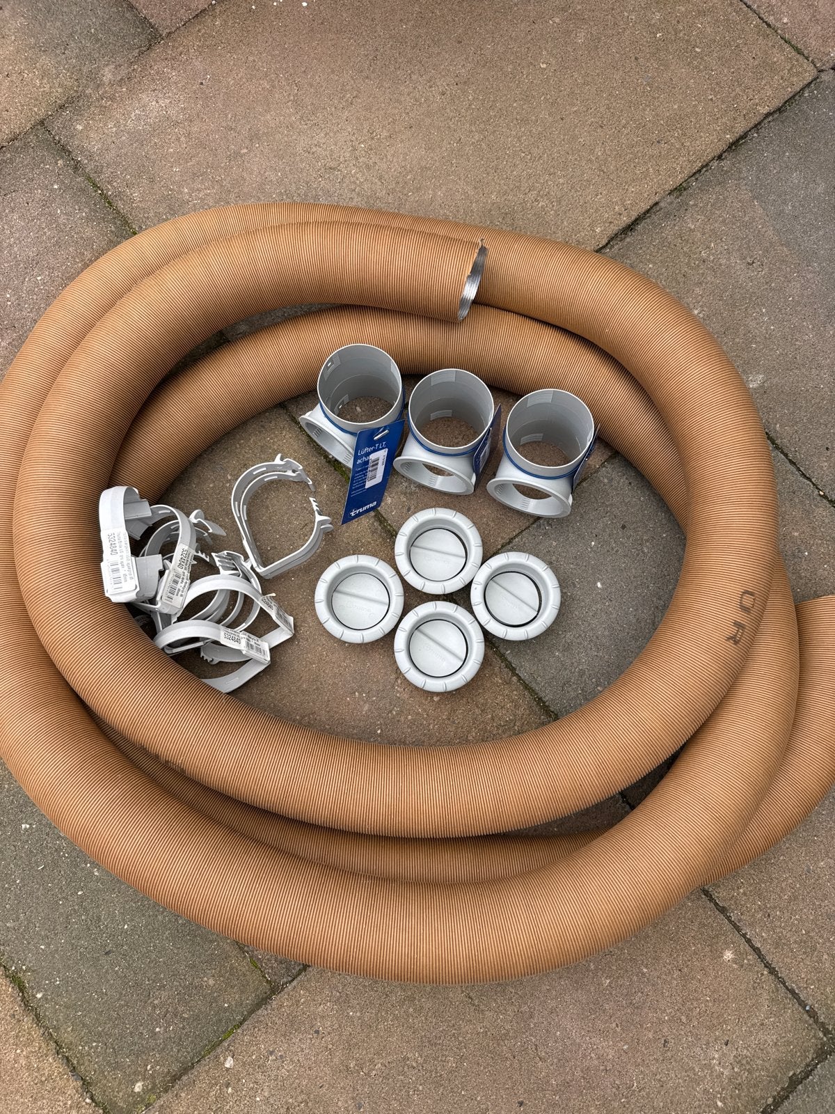 Truma Verwarming Set: T-stukken, Ventielen, Slang, Klemmen, Ophalen of Verzenden, Nieuw