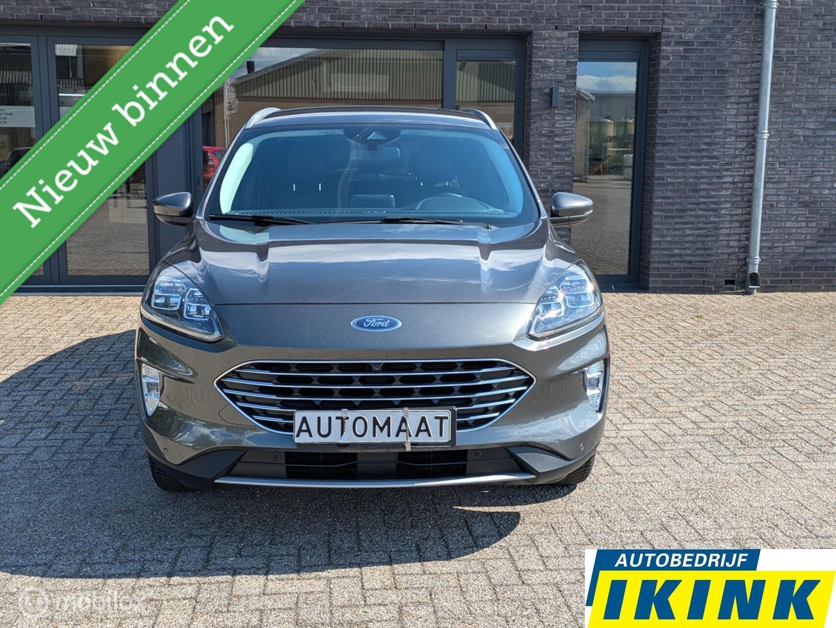 Ford Kuga 2.5 PHEV Titanium X, Auto's, Stof, Gebruikt, Zwart, 4 cilinders