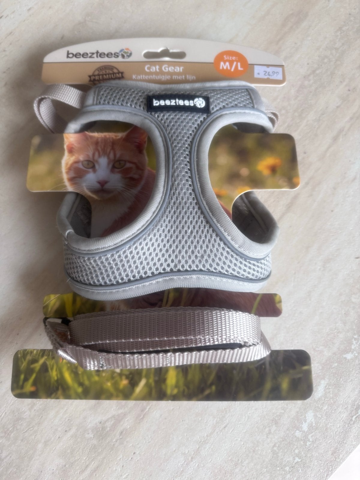 Beezfees kattenharnas, Dieren en Toebehoren, Katten-accessoires, Ophalen, Zo goed als nieuw