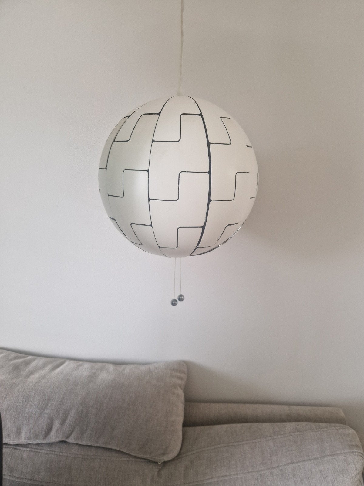 IKEA PS 2014 hanglamp, Ophalen