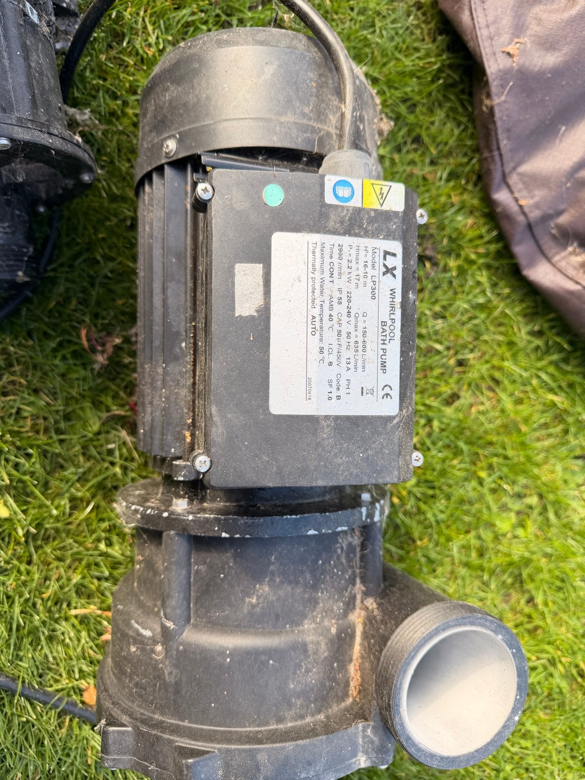 LX Whirlpool Badpomp LP300 - 2.2 kW, Ophalen, Gebruikt, Zwembadpomp