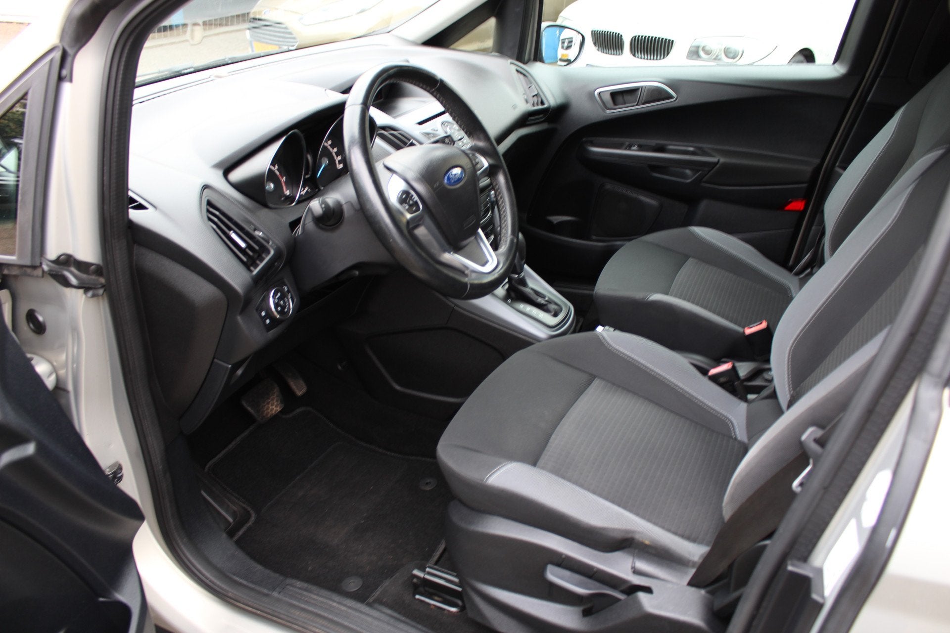 Ford B-MAX 1.6-16V "Titanium" Airco - Automaat ! (bj 2015), Auto's, Ford, 1596 cc, Stof, Gebruikt, Zwart