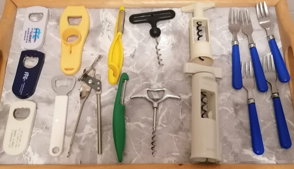 Vintage keukenbenodigdheden per stuk € 0,50, Overige typen, Ophalen of Verzenden, Zo goed als nieuw, Overige materialen