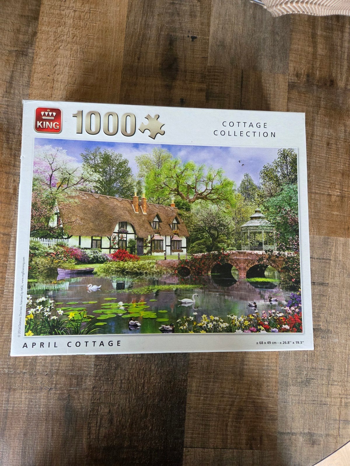 King puzzel 1000 stukjes, Ophalen of Verzenden