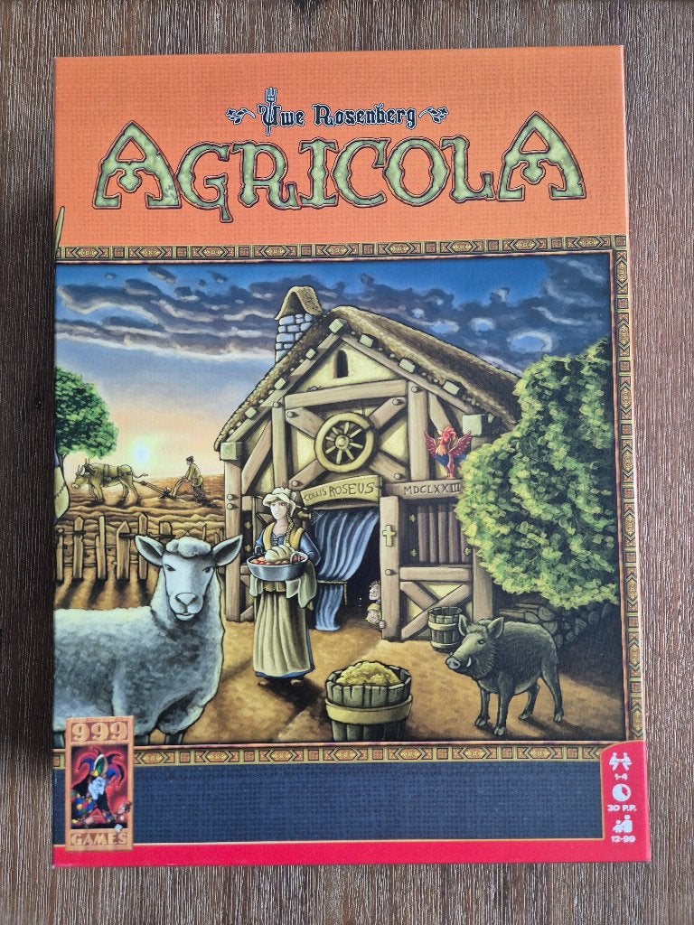 Agricola bordspel (999 Games), Hobby en Vrije tijd, Gezelschapsspellen | Bordspellen, Een of twee spelers, Ophalen of Verzenden