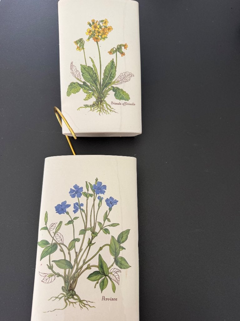 Vintage radiatorbakjes floral, Ophalen of Verzenden, Huis en Inrichting