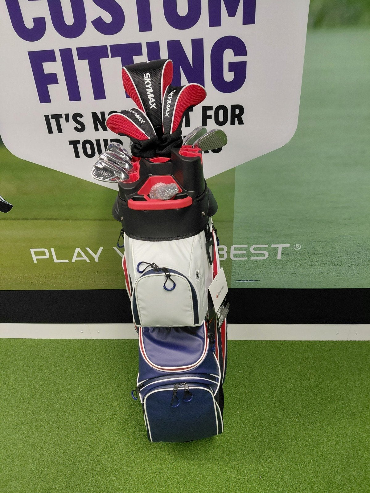 Skymax S1 Golfset & Fastfold Polaris Cartbag