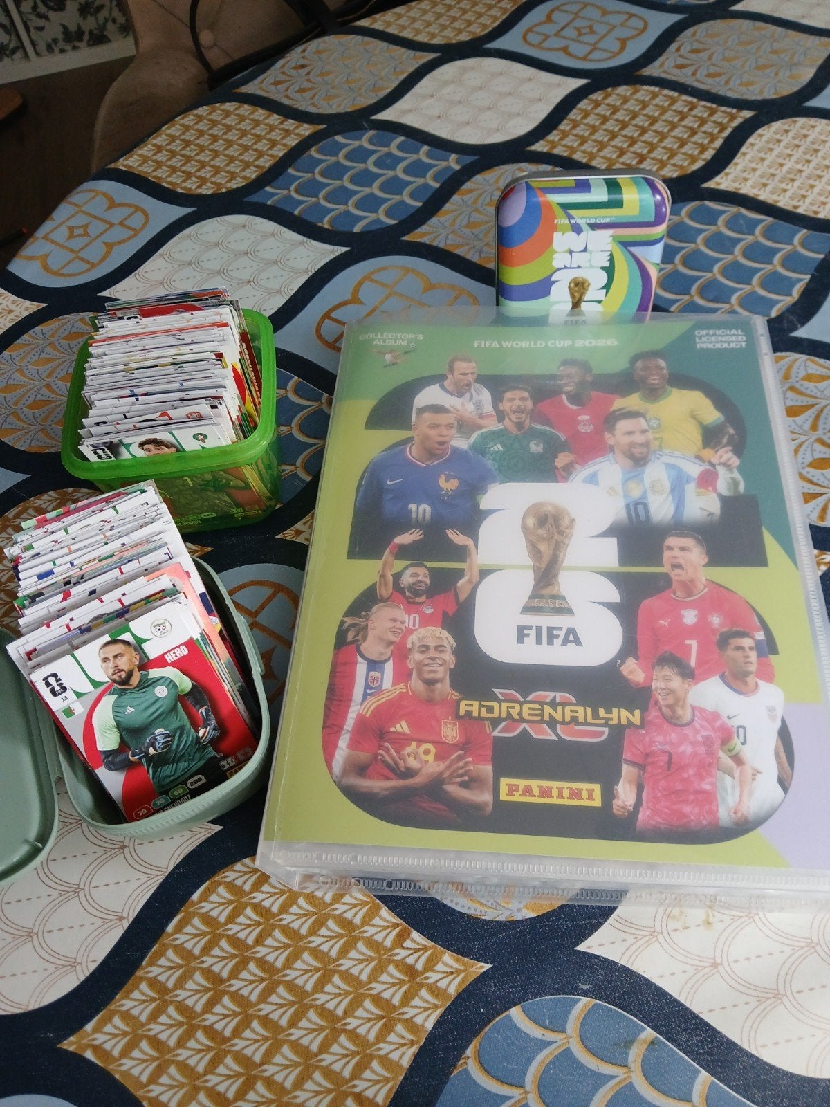 Panini Wk 2026 kaarten ruilen!!  Wij zoeken er nog 2!!!, Ophalen of Verzenden, Zo goed als nieuw, Meerdere plaatjes