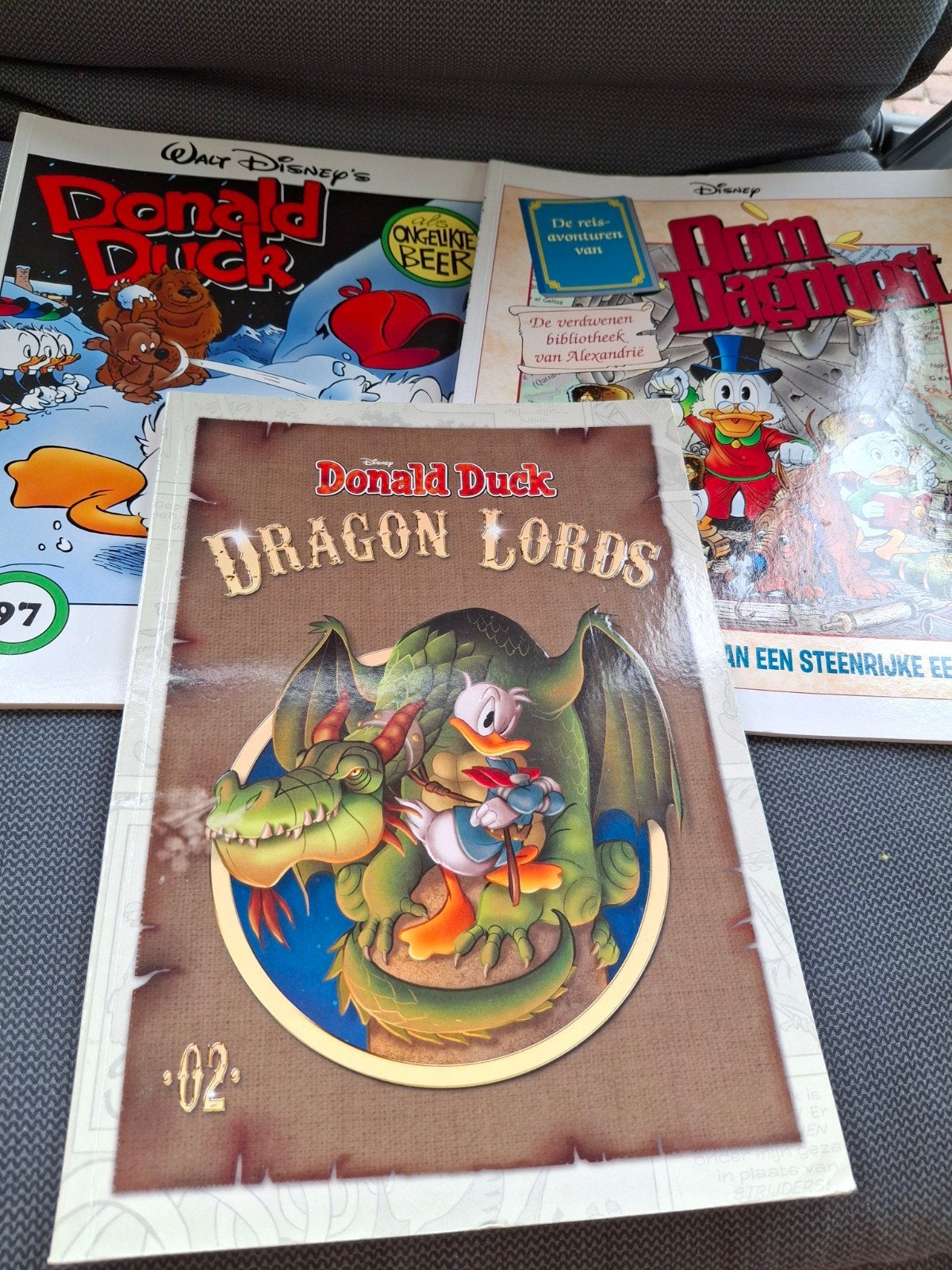 Donald Duck stripboeken - 3 stuks, Meerdere stripboeken, Ophalen of Verzenden, Gelezen, Walt Disney