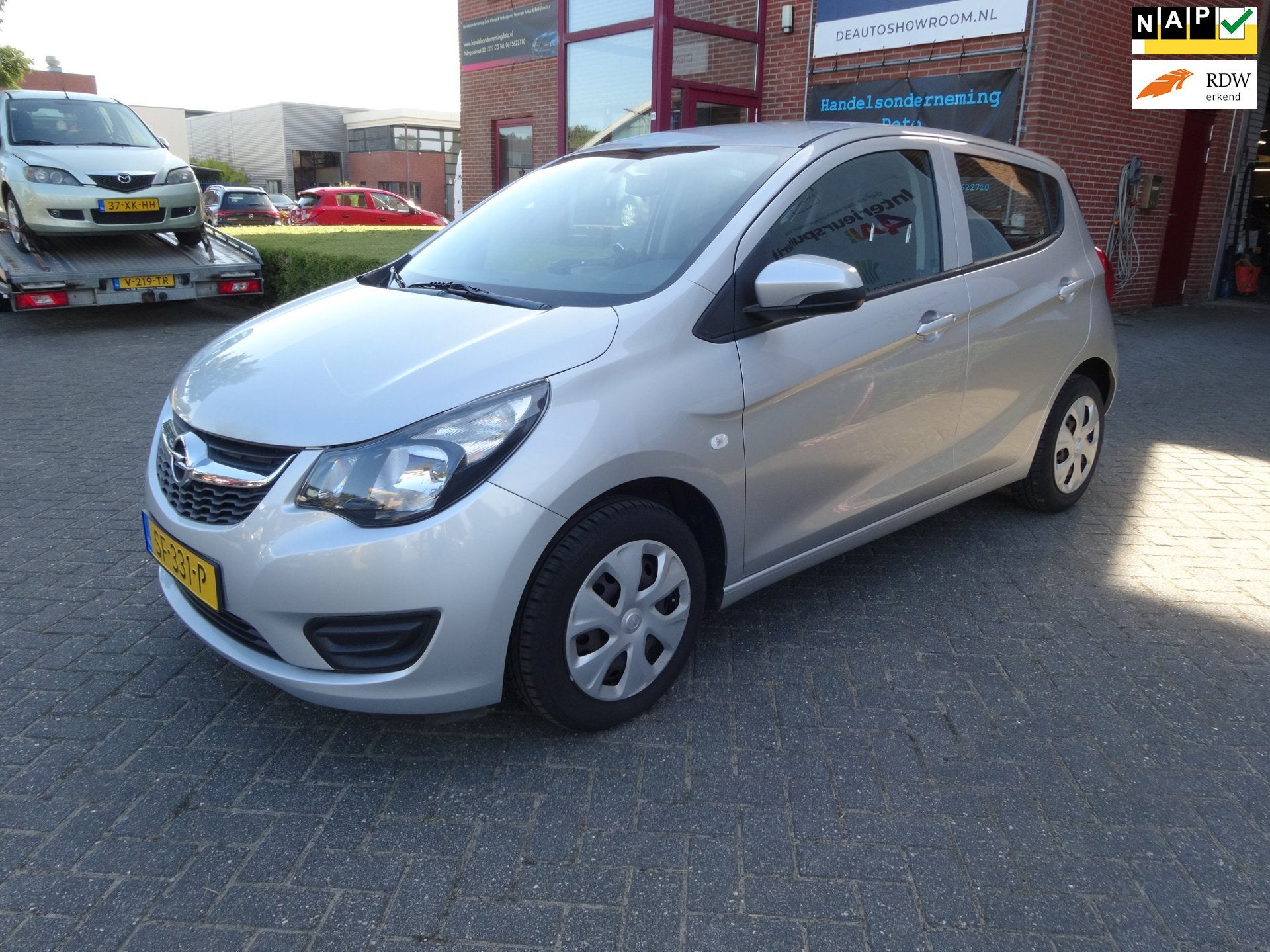 Opel KARL 1.0 ecoFLEX Edition/Airco/Boekjes/Cruise Control, Auto's, Voorwielaandrijving, 839 kg, Stof, Gebruikt