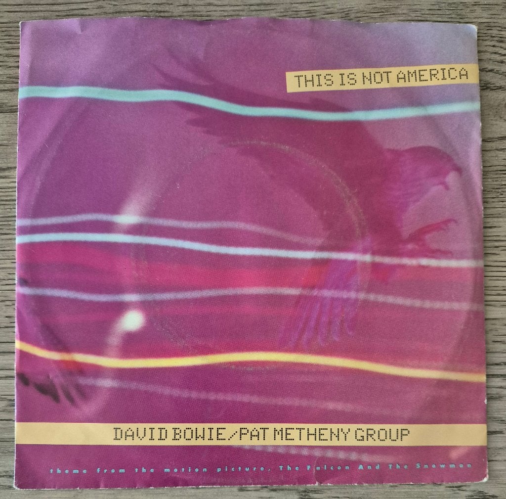 David Bowie / Pat Metheny Group – This Is Not America, Ophalen of Verzenden