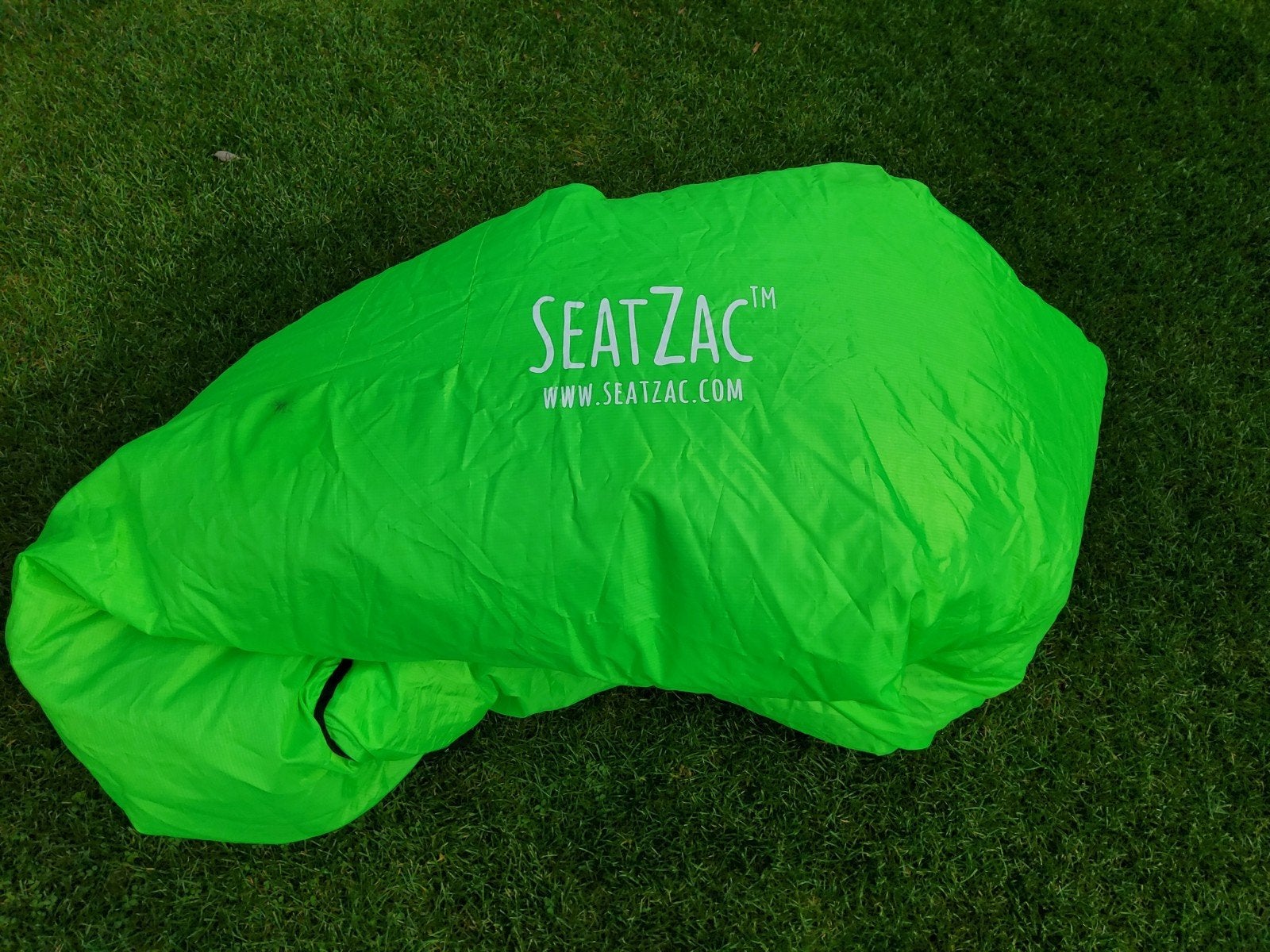 SeatZac groen compleet - Chill overal waar je wilt!, Ophalen of Verzenden, Zo goed als nieuw, Overige materialen, Stoel