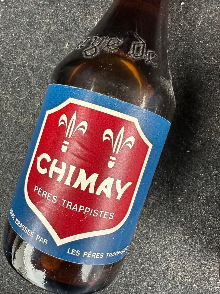 Oude Chimay Bierfles 1988, Verzamelen, Biermerken, Ophalen of Verzenden, Zo goed als nieuw, Flesje(s), Overige merken