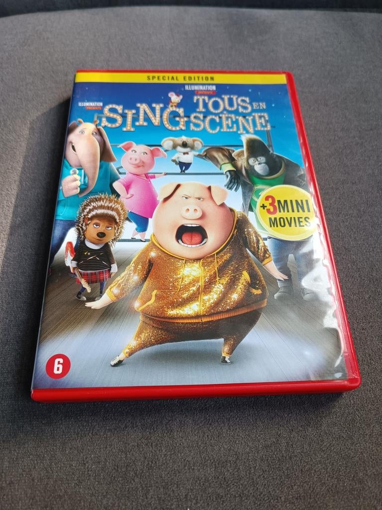Sing - dvd, Alle leeftijden, Ophalen of Verzenden, Zo goed als nieuw, Amerikaans