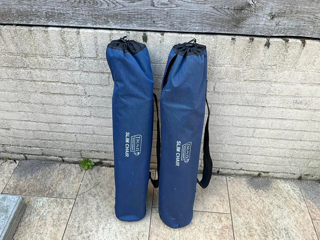 Kampeerstoel merk trail, Ophalen of Verzenden, Zo goed als nieuw, Campingstoel
