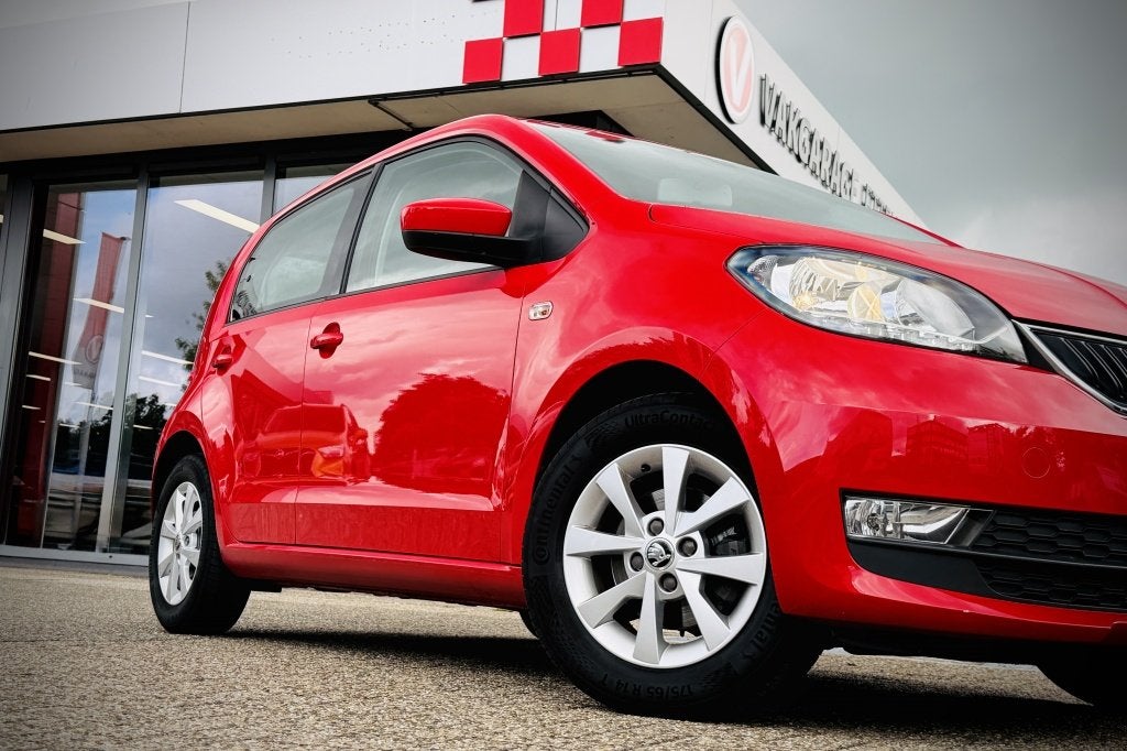 Skoda Citigo 1.0 Grt. Ambition | AIRCO | CRUISE | PDC | BLUE, Auto's, Voorwielaandrijving, 12 maanden, Stof, Gebruikt