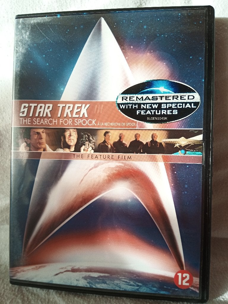 StarTrek - The Search For Spock (Remastered) (DVD Film), Vanaf 12 jaar, Ophalen of Verzenden, Zo goed als nieuw, Science Fiction