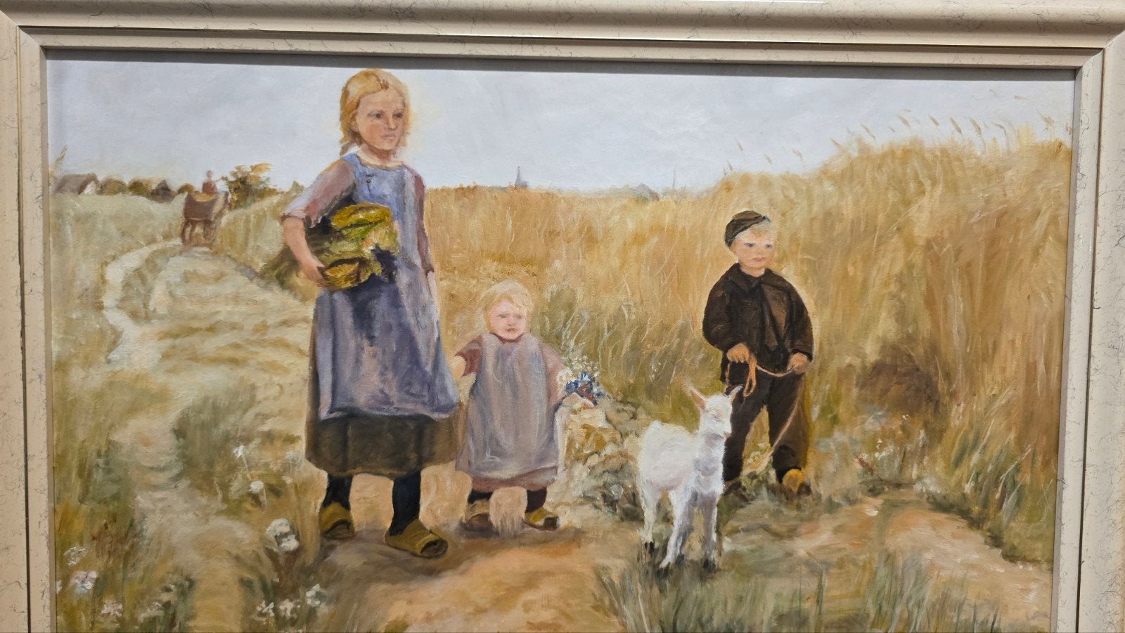 lgroot antiek schilderij, Ophalen