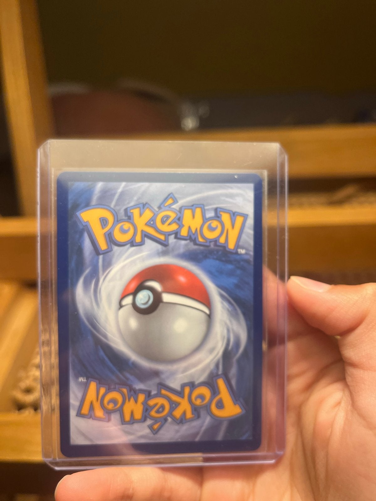 Mega Darkrai EX Pokémon Kaart (Goud, Full Art), Ophalen of Verzenden, Zo goed als nieuw, Losse kaart, Foil
