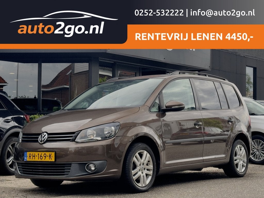 Volkswagen Touran 1.2 TSI EASYLINE 7PERSOONS 153 d.Km NAVI A, Auto's, Voorwielaandrijving, Euro 5, Gebruikt, 4 cilinders
