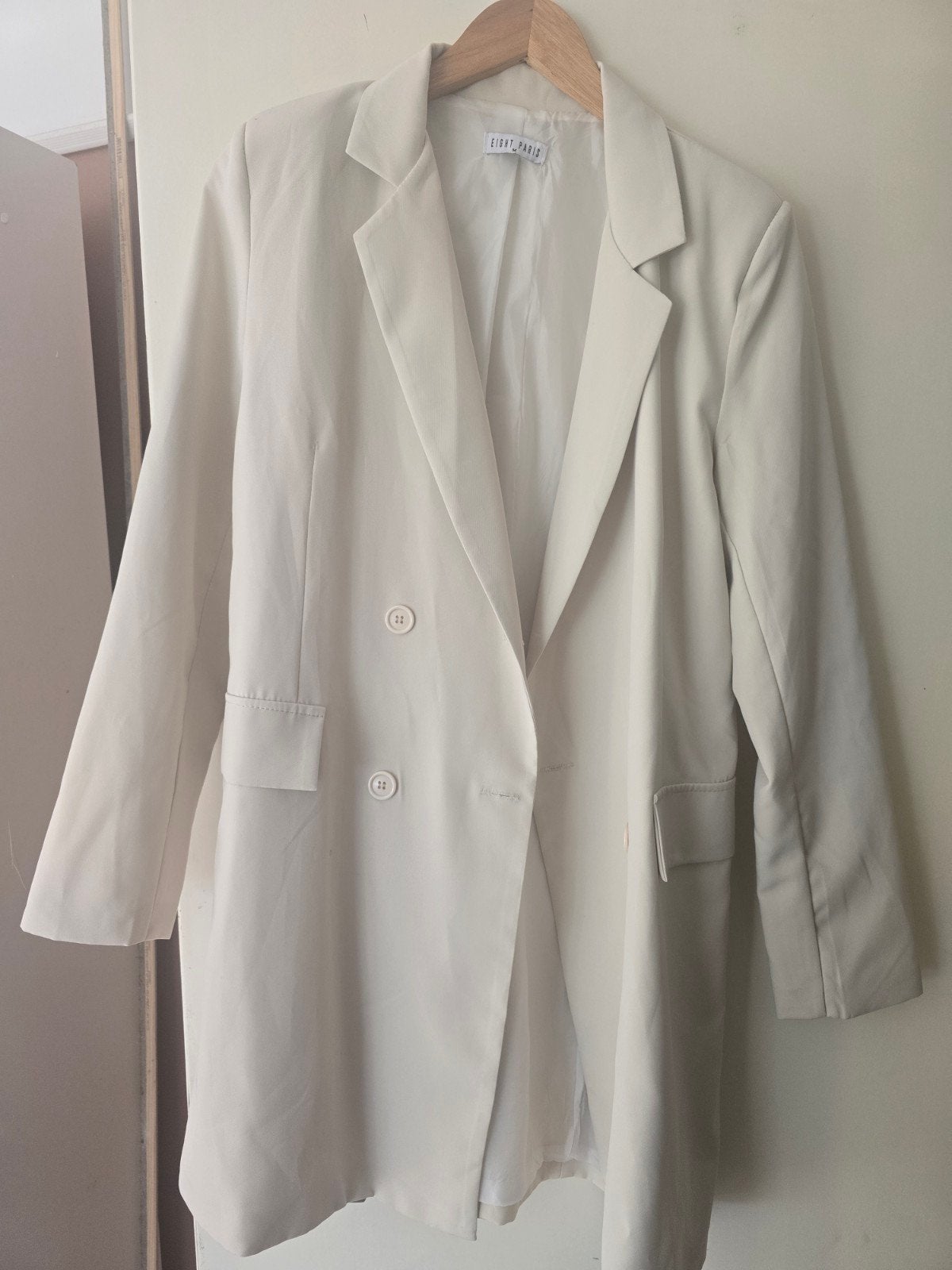 Eight Paris blazer jasje maat M zo goed als nieuw, Kleding | Dames, Maat 38/40 (M), Beige, Ophalen of Verzenden, Zo goed als nieuw