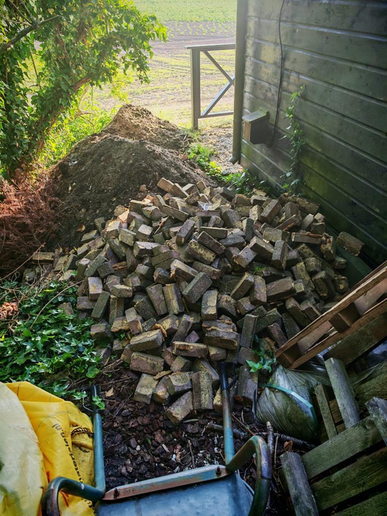 Gebruikte getrommelde stenen., Ophalen, Gebruikt, Overige typen